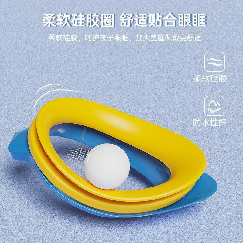 Fog-Resistant UV400 Kids Swimming Goggles Silicone Frame Adjustable Strap for Pool Beach Snorkeling Water Sports and Family Aquatic Play - Image 4
