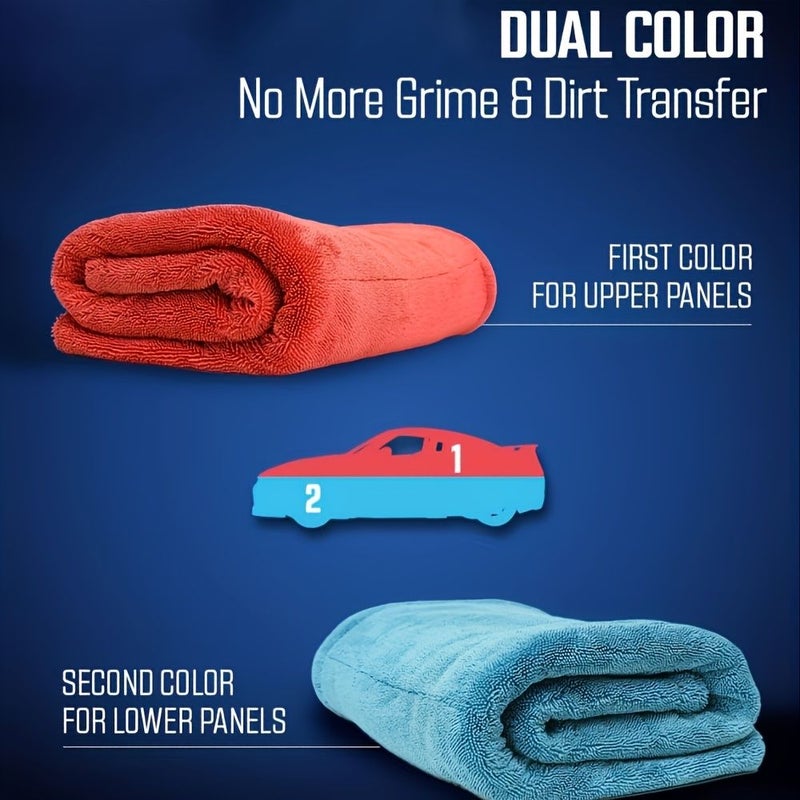 1200GSM Microfiber Drying Towel 24x36in for Car Boat Truck Detailing - Image 4