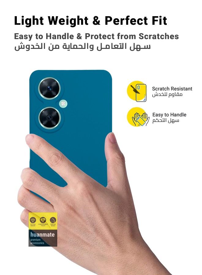 هووانميت غطاء سيليكون أنيق لهاتف هواوي نوفا 11i أزرق - Image 3