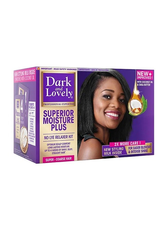 Dark & Lovely Superior Moisture Plus No Lye Hair Relaxer Kit - Image 1