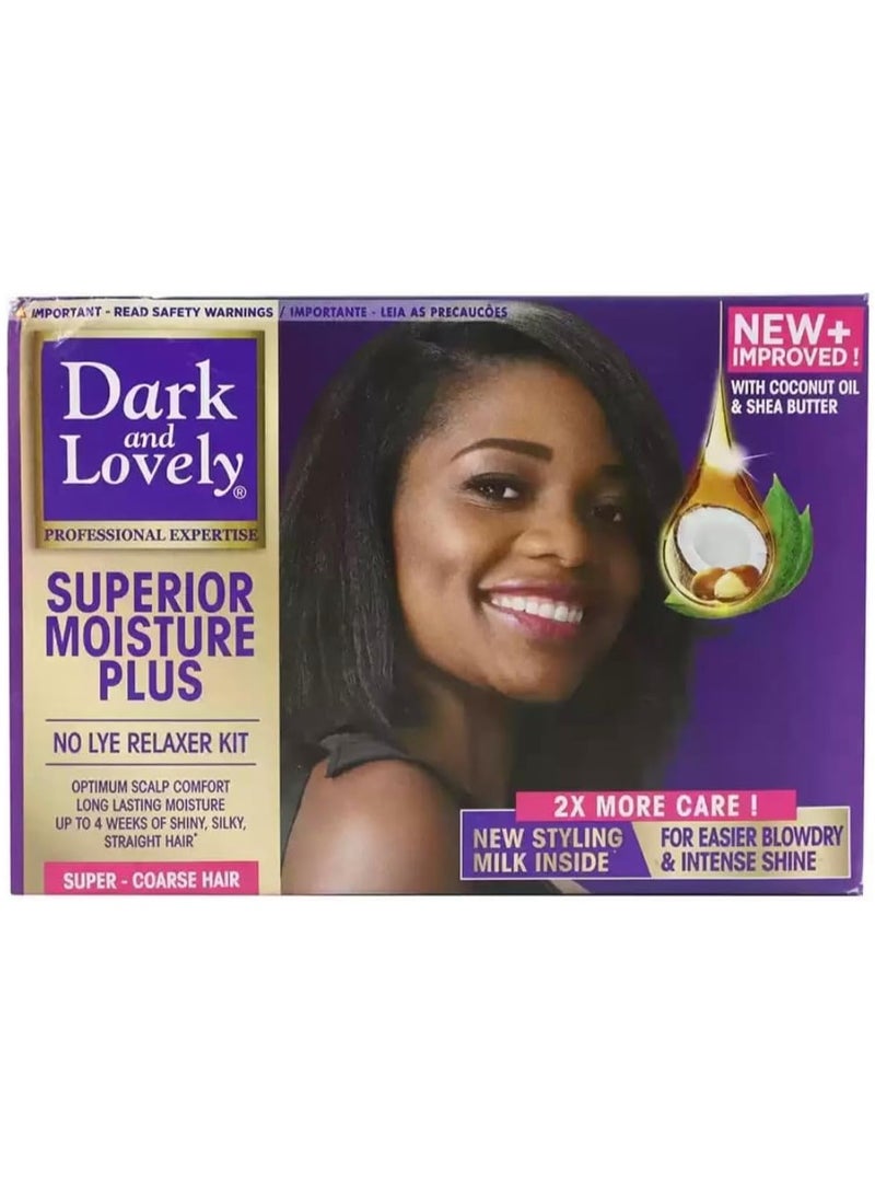 Dark & Lovely Superior Moisture Plus No Lye Hair Relaxer Kit - Image 2
