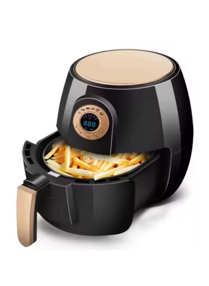 قلاية هوائية رقمية بسعة 4.5 لتر – طهي صحي بدون زيت، 8 برامج مسبقة، شاشة لمس LED، تسخين سريع بقوة 2400 واط – مثالية للوجبات العائلية - Image 1