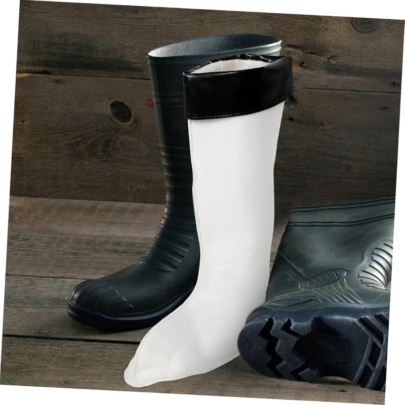 1pair Detachable Thermal Boot Liners for Men Comfortable High Tall Insulated Rain Boot Socks Warm and Lightweight Fits for Winter Outdoor Activities - Image 5