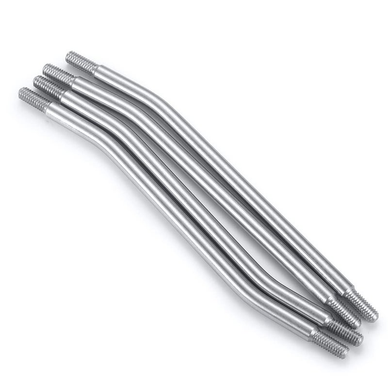 RCLIONS Stainless Steel Link Rod Linkage 324mm Wheelbase for TRX4 1/10 Crawler Car Upgrade Parts - Image 5