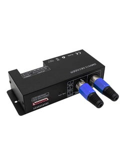 وحدة تحكم LED DMX 512 عالية الطاقة 4 قنوات 8A Ch Dmx LED فك تشفير سائق Dc12V24V لشريط LED RGB أو الأضواء