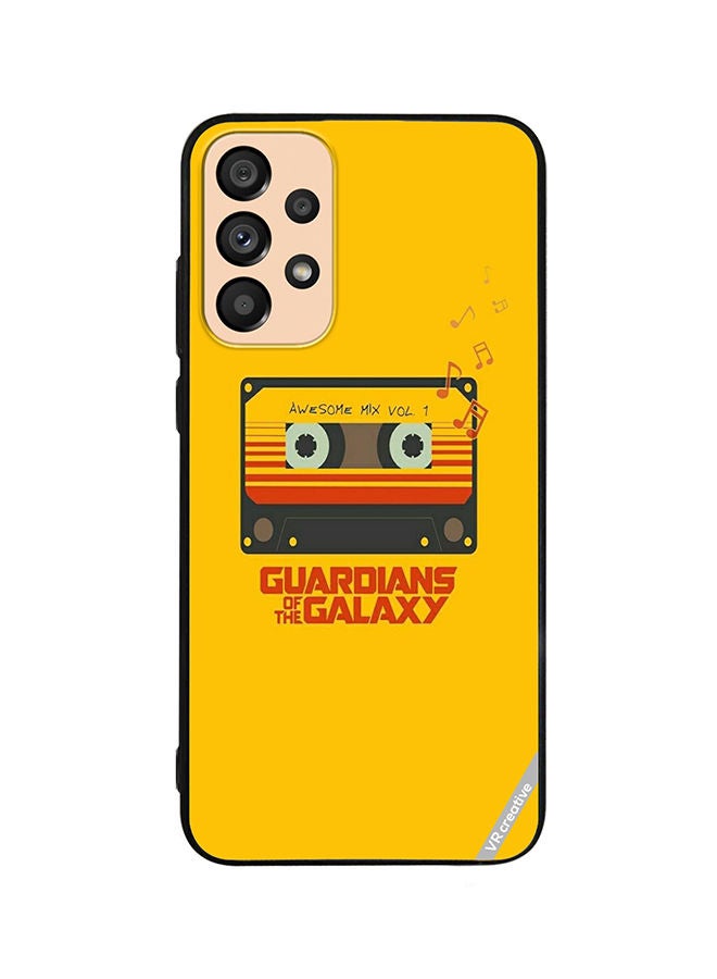 VR CREATIVE Protective Case Cover For Samsung Galaxy A73 5G Music Design Multicolour - Image 1