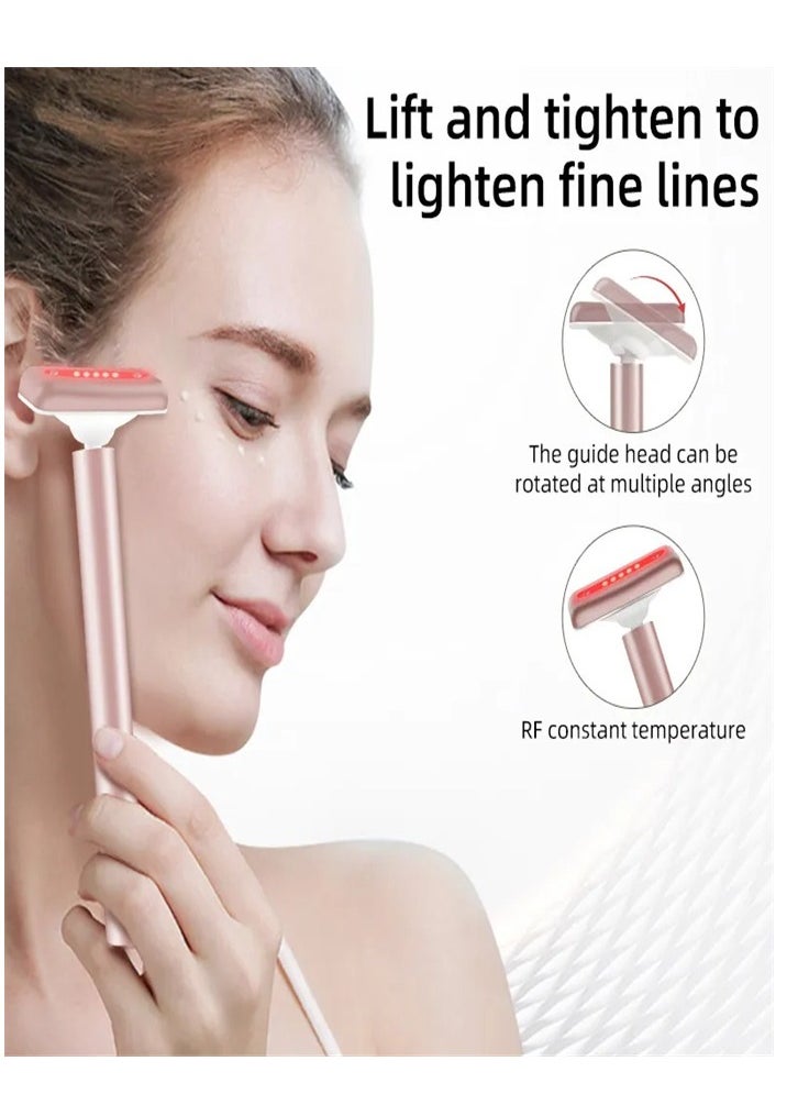 Generic - Facial Wrinkle Removal Beauty Instrument Facial Massage Tool LED Light Therapy - Image 1