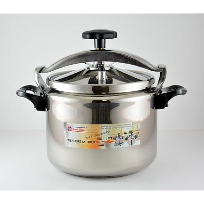 Home Maker Stainless Steel Pressure Cooker 5 Liter Capacity