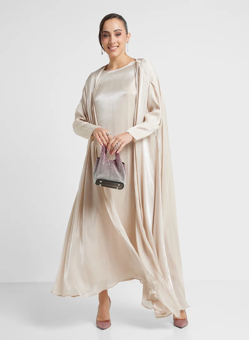 Khizana Abaya With Inner Dress