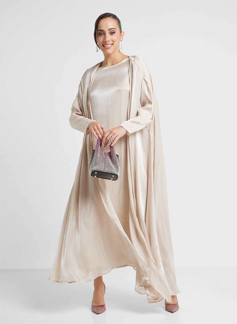 خزانة عباية مع فستان داخلي - Image 5