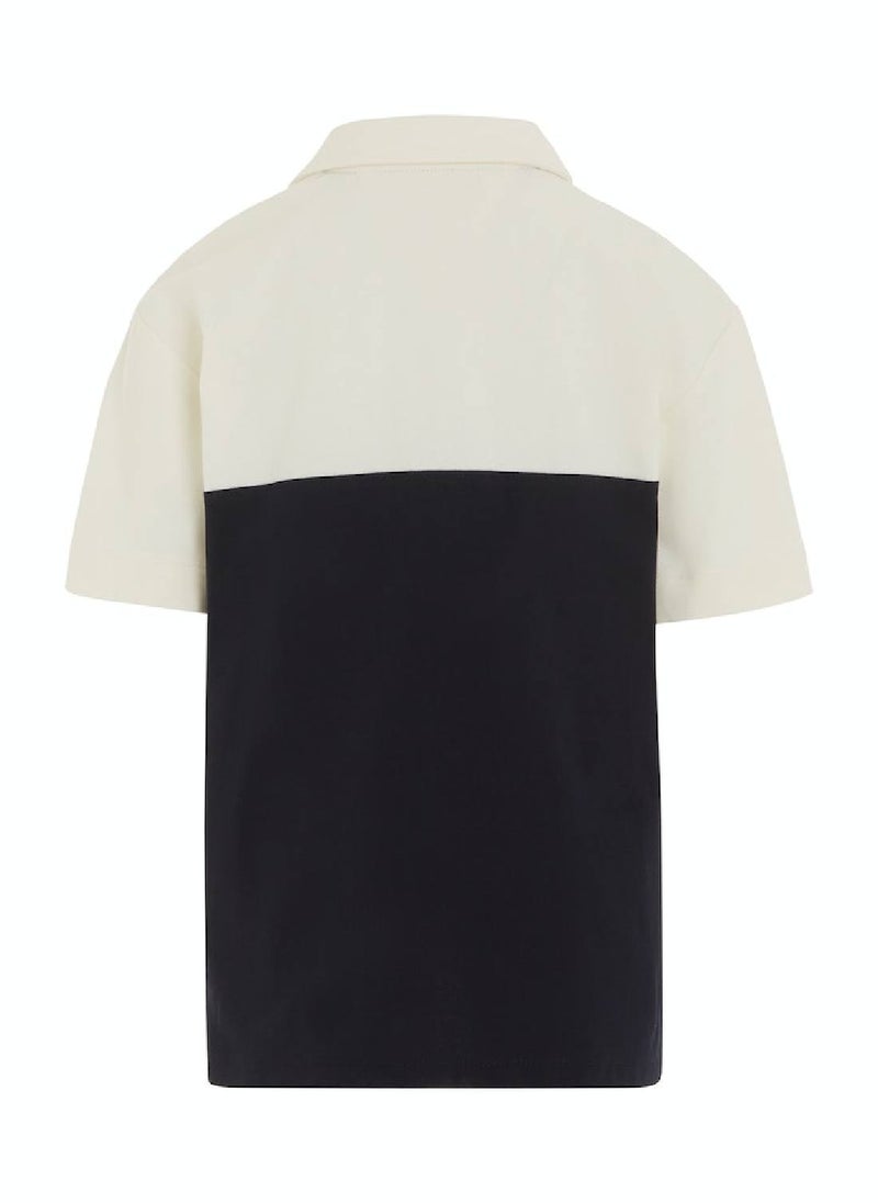 TOMMY HILFIGER Monotype Color Block Short Sleeves Polo  - Image 4