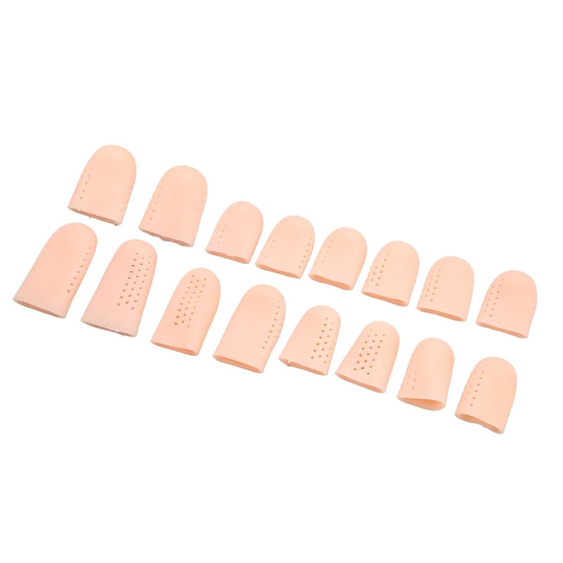 Silicone Finger Cot Soft Wear Proof Hole Design Silicone Finger Protectors Finger Covers - Image 3