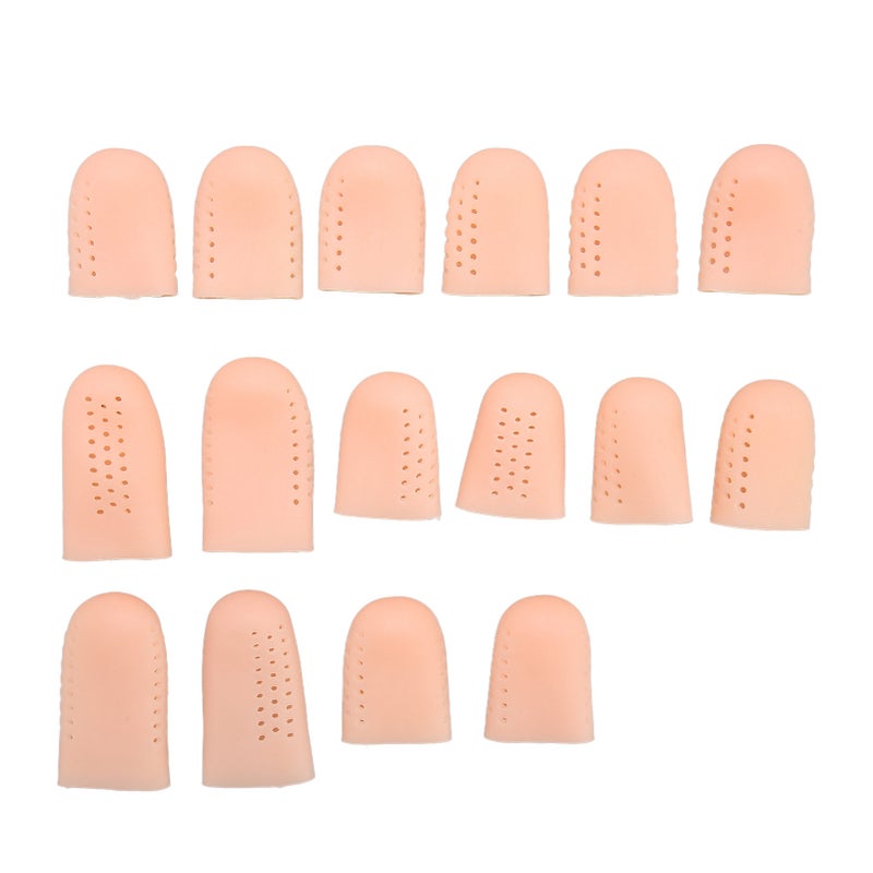 Silicone Finger Cot Soft Wear Proof Hole Design Silicone Finger Protectors Finger Covers - Image 1