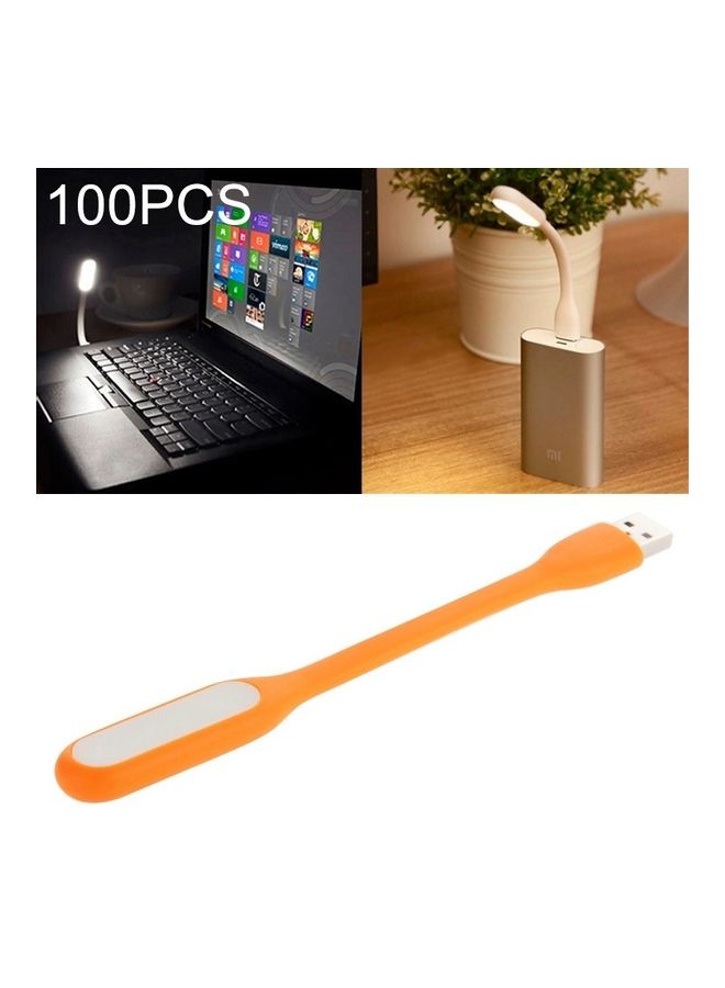 NIBEMINENT 100-Piece Mini USB Light Set Orange - Image 1