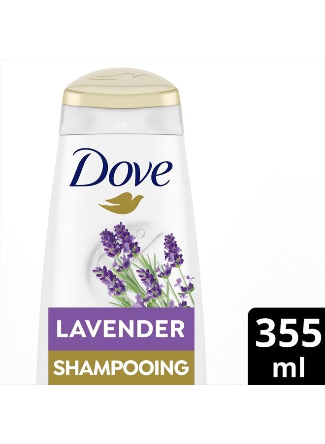 Dove Volume Shampoo for Thinning Hair Thickening Ritual Hair Shampoo with Lavender 12 oz  - Image 2