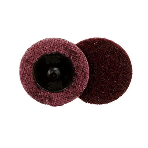 3M Scotch-Brite Roloc Surface Conditioning Disc, TR 07481, 2 in x NH A MED, 25 per box - Image 1