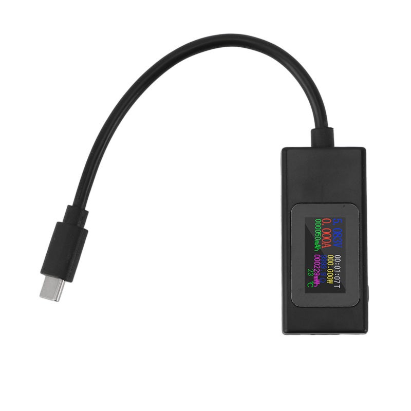 KOWSI USB Tester Type C Colorful Display Bidirectional Current Voltage Measurement - Portable Compact Design Multifunctional Power Monitor for Smartphones Tablets Laptops - Image 1