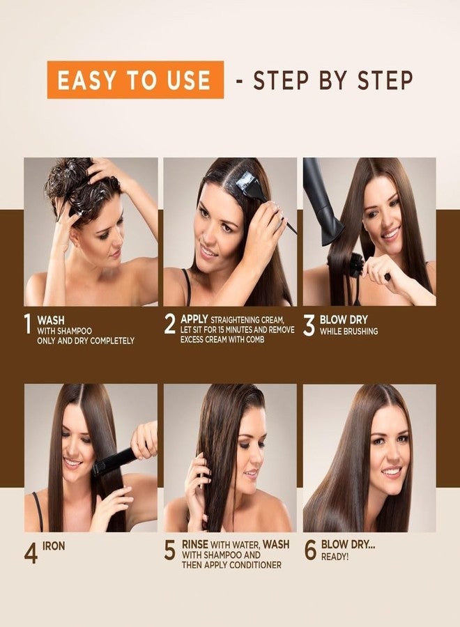 Kativa Brazilian Straightening Kit, 12 Weeks of Home Use Professional Straightening, with Organic Argan Oil, Shea Butter, Keratin & Amino Acids, for Straighter, Softer and Shinier Hair, All Hair Types – Pack of 2 - Image 4