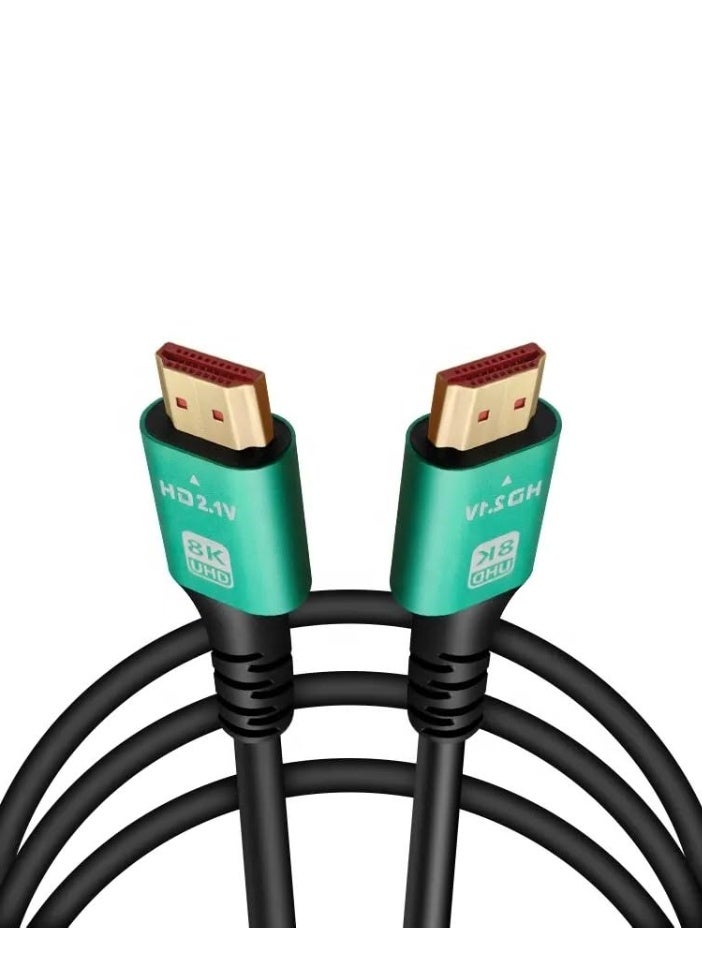 HDMI 8K Cable 1.5M – 2.1 Version, Supports 8K@60Hz, 4K@120Hz, 48Gbps Ultra High Speed, Dolby Atmos & eARC, Compatible with TVs, Monitors, Gaming Consoles - Image 5