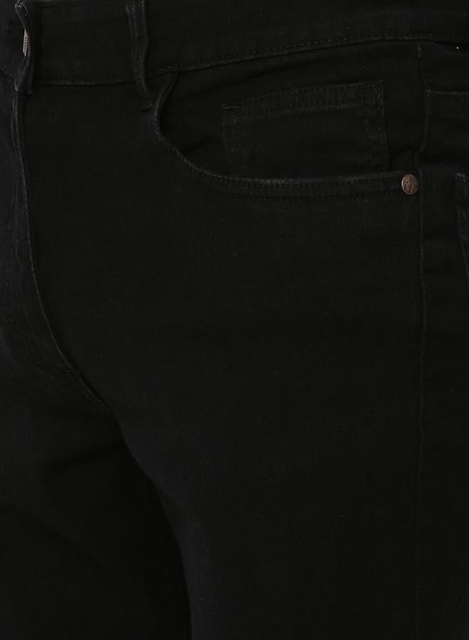 The Indian Garage Co Men Mid Rise Solid Slim Fit Jeans - Image 4