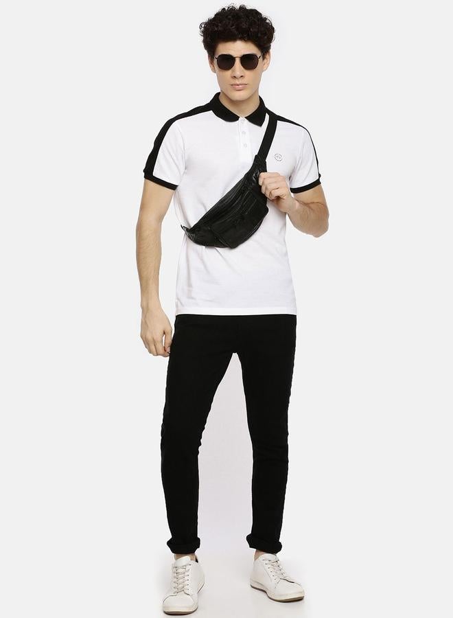 The Indian Garage Co Men Mid Rise Solid Slim Fit Jeans - Image 5