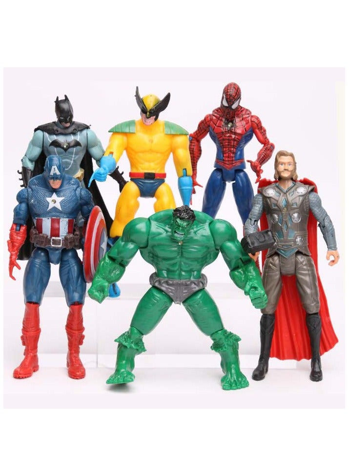 6 cartoon characters, anime toys, ornaments and gifts - Image 1