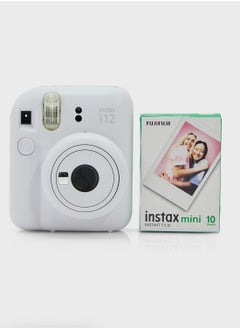 FUJIFILM Fujifilm Instax Mini 12 Camer 10 Pack Film Camera Case  - Image 1
