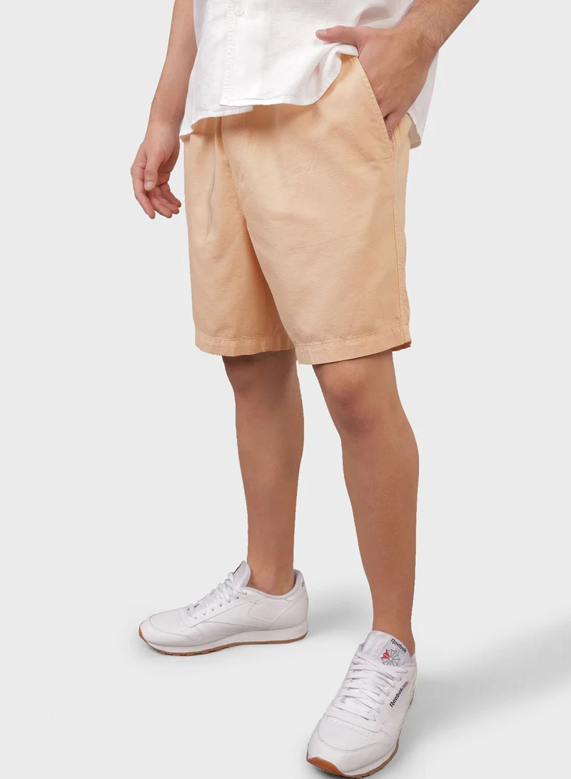 American Eagle Drawstring Linen Blend Short