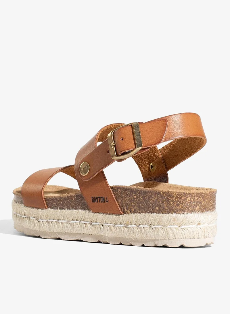BAYTON  Whyalla Double Strap Platform Sandals for Women | Best Price UAE