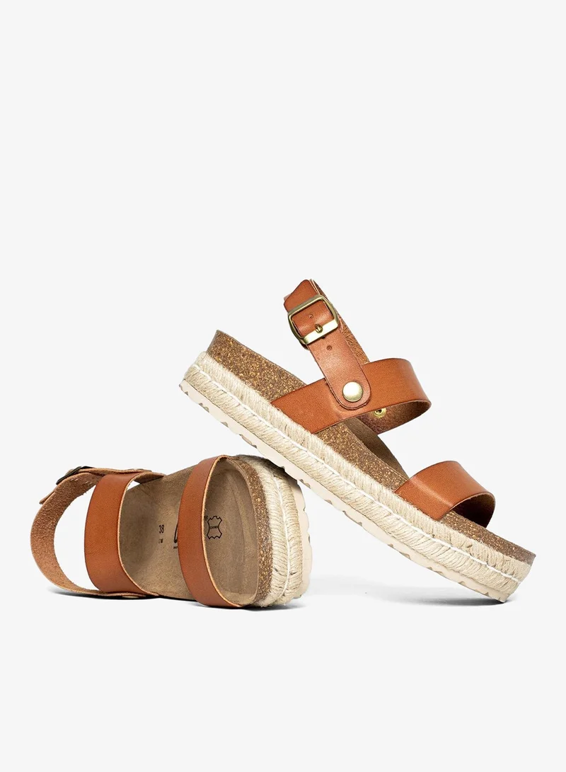 BAYTON  Whyalla Double Strap Platform Sandals for Women | Best Price UAE