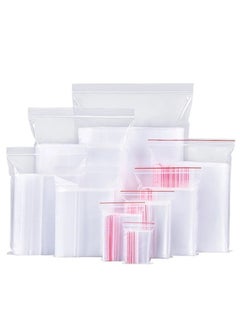 Genetic Clear PE Ziplock Bags Plastic Poly Bags With Resealable Zipper 200pcs  - Image 1
