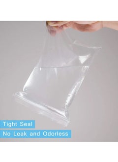 Genetic Clear PE Ziplock Bags Plastic Poly Bags With Resealable Zipper 200pcs  - Image 5