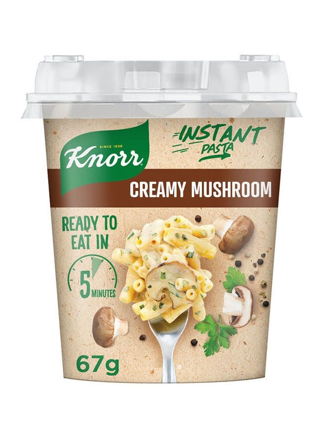 Instant Creamy Mushroom Pasta