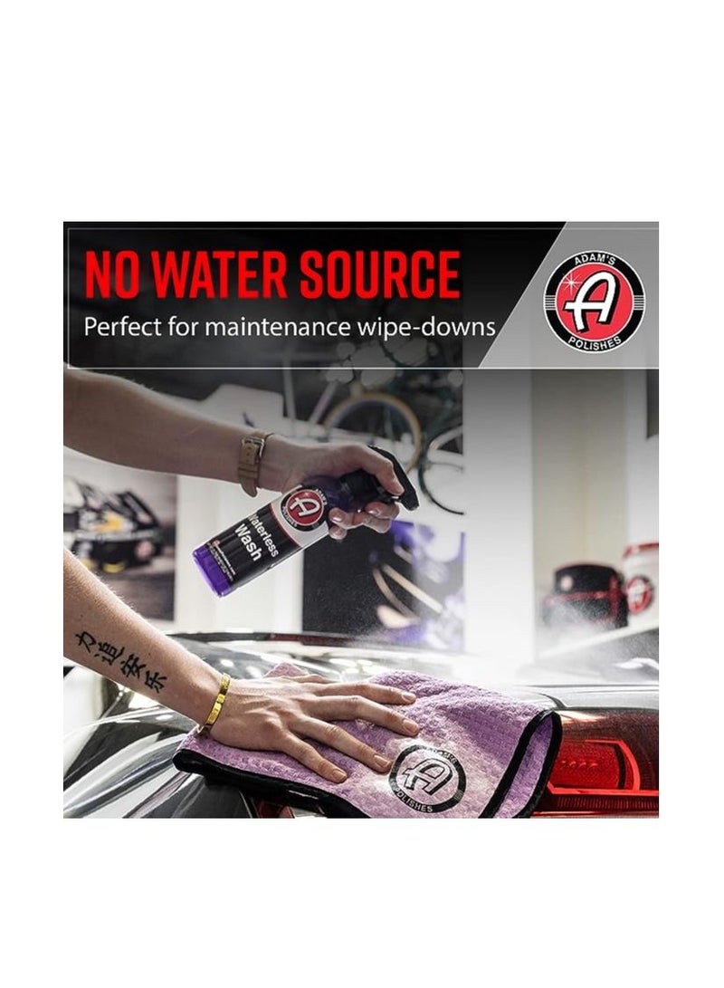 Adam's Polishes Adam's Waterless Wash (2-Pack) - Car Cleaning Car Wash Spray for Car Detailing | Safe Ultra Slick Lubricating Formula for Car, Boat, Motorcycle, RV | No Garden Hose, Wash Soap, or Foam Cannon Needed…  - Image 3