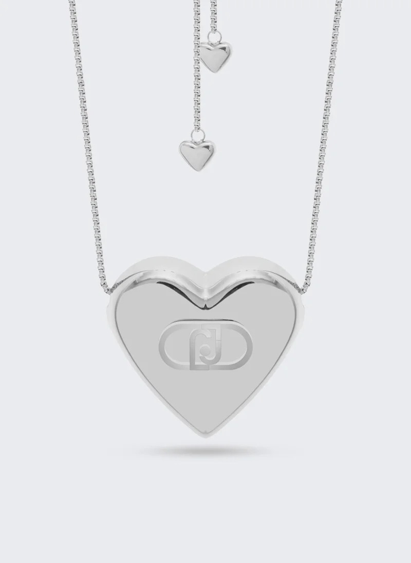 ليو جو قلادة بدلاية على شكل قلب