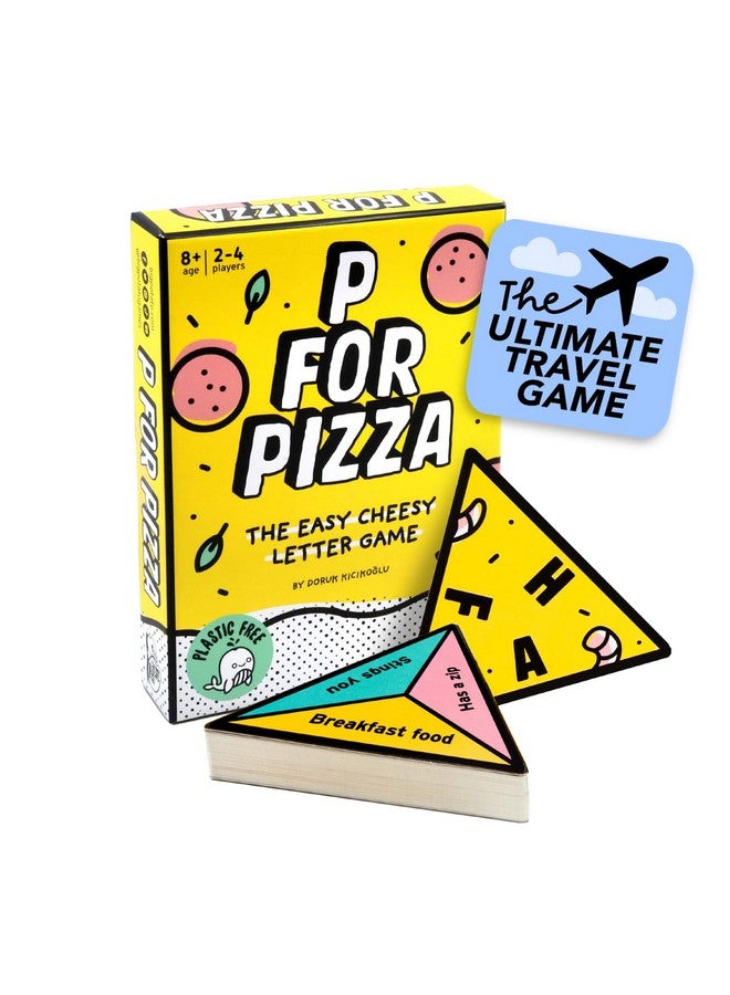 BIG POTATO P For Pizza Board Game: Build A Giant Pizza Before Anyone Else Family Travel Game Great For Adults And Kids | Perfect For Holidays - Image 1