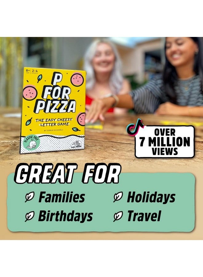 BIG POTATO P For Pizza Board Game: Build A Giant Pizza Before Anyone Else Family Travel Game Great For Adults And Kids | Perfect For Holidays - Image 2