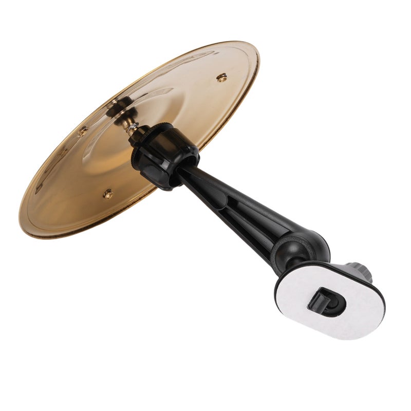 مزيل أزمة الحوادث (Car Crash Cymbal) قوطرة صغيرة للمركبات — ملحقات ممتعة وعملية صغيرة لمحجر التهوية أو لوحة التحكم — لون فضي - Image 4