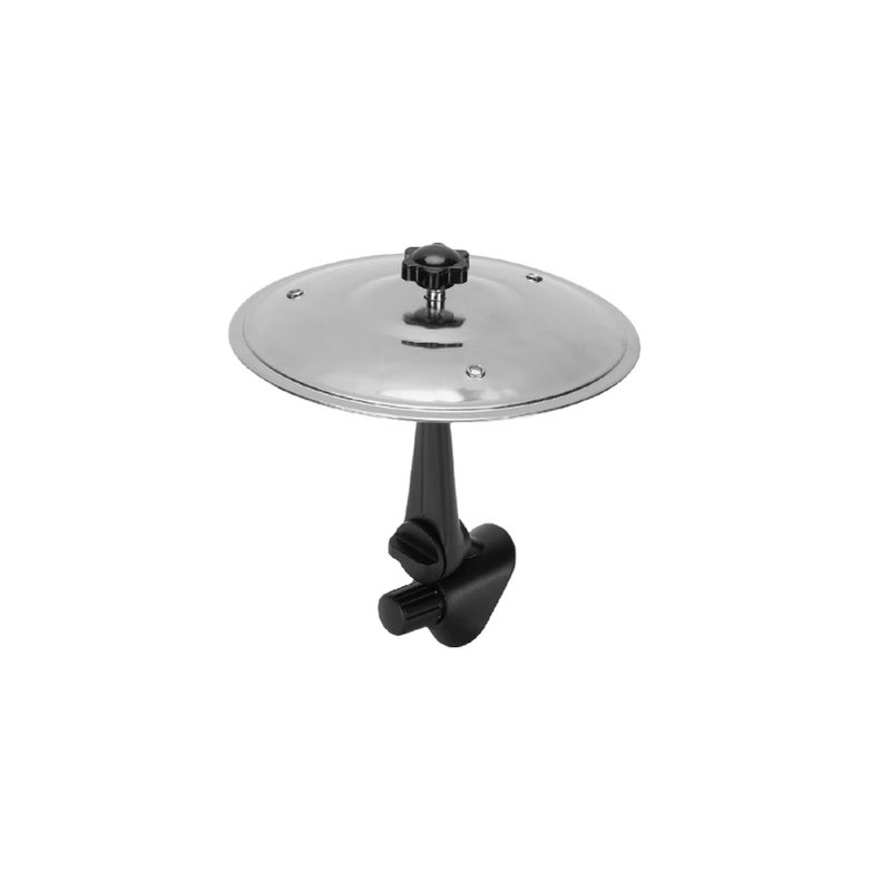 مزيل أزمة الحوادث (Car Crash Cymbal) قوطرة صغيرة للمركبات — ملحقات ممتعة وعملية صغيرة لمحجر التهوية أو لوحة التحكم — لون فضي - Image 2