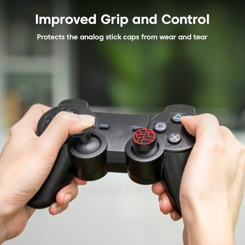 Sounce PS5 Controller Thumb Grip Cap – 4PCS Non-Slip Silicone Joystick Covers | Rocker Button Protective Thumbstick Grips Compatible with PS5, PS4, Xbox Series X/S, Xbox One, Switch Pro & More - Image 2