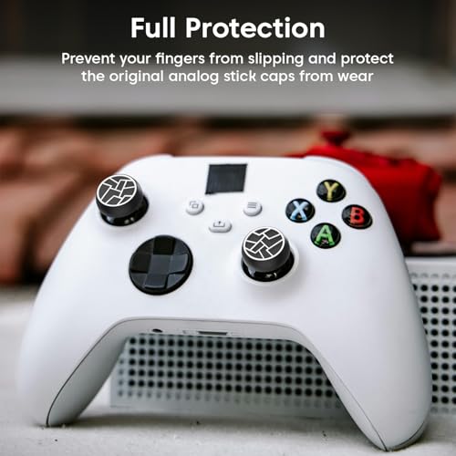 Sounce PS5 Controller Thumb Grip Cap – 4PCS Non-Slip Silicone Joystick Covers | Rocker Button Protective Thumbstick Grips Compatible with PS5, PS4, Xbox Series X/S, Xbox One, Switch Pro & More - Image 4