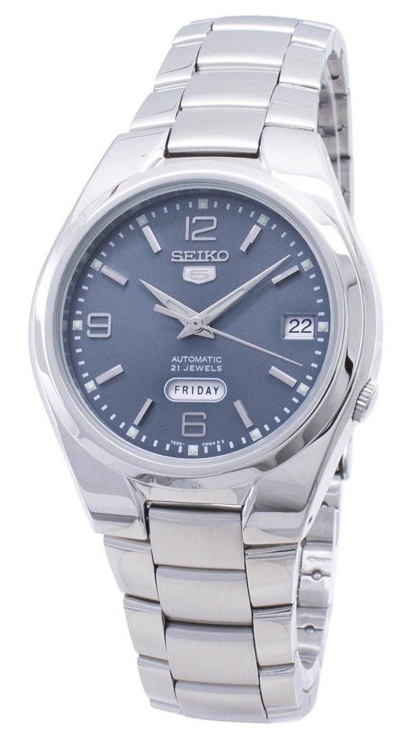 Seiko 5 Automatic 21 Jewels Stainless Steel Gray Dial SNK621K1 Analog Mens Watch - Image 1