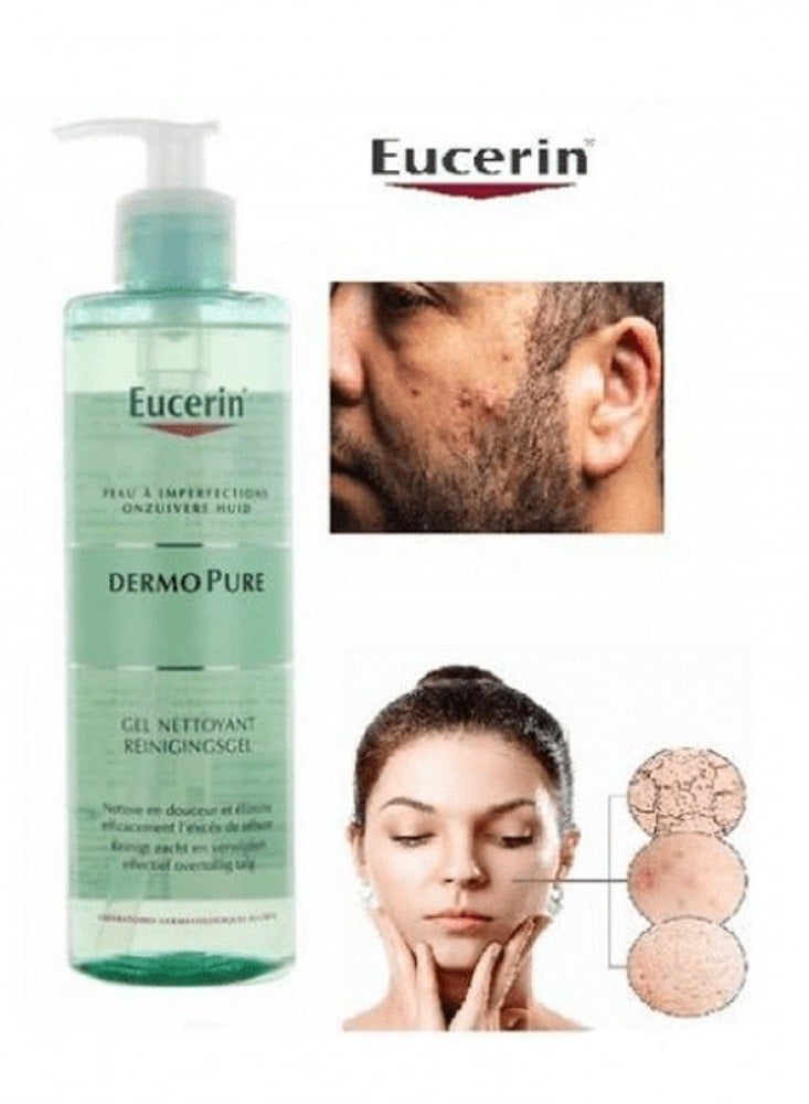 يوسيرين غسول جل منظف ديرمو بيور - 400 مل - Image 2