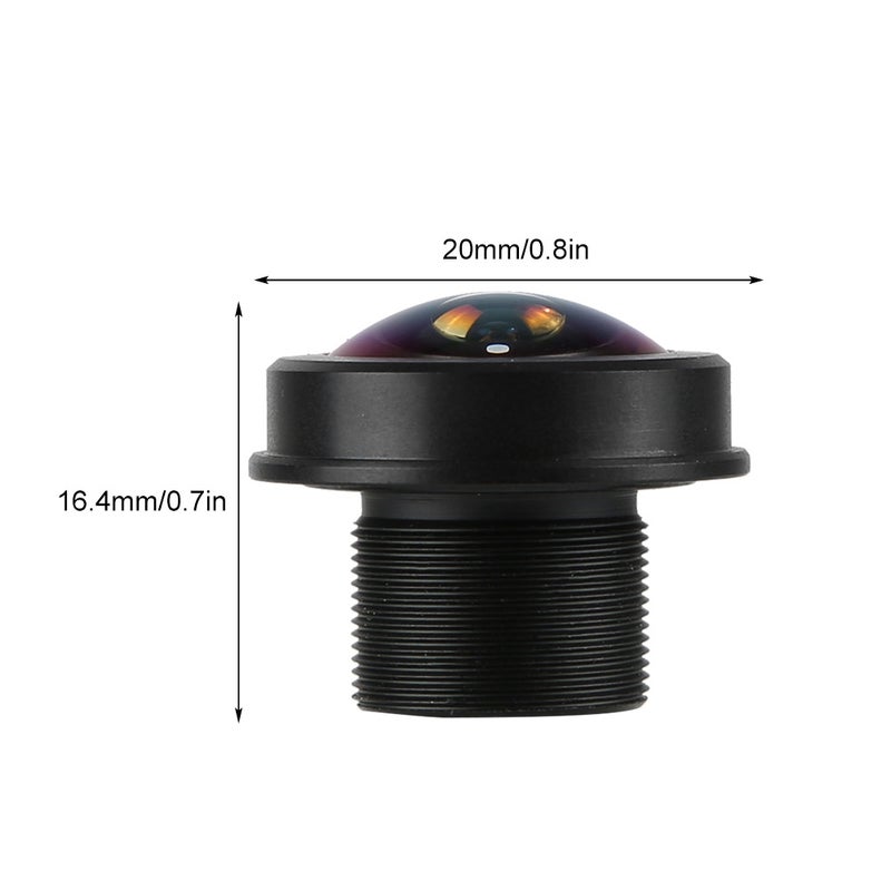 1.56mm 180° Wide Angle 5MP HD Fisheye Board Lens for CCTV Surveillance Camera - Image 3
