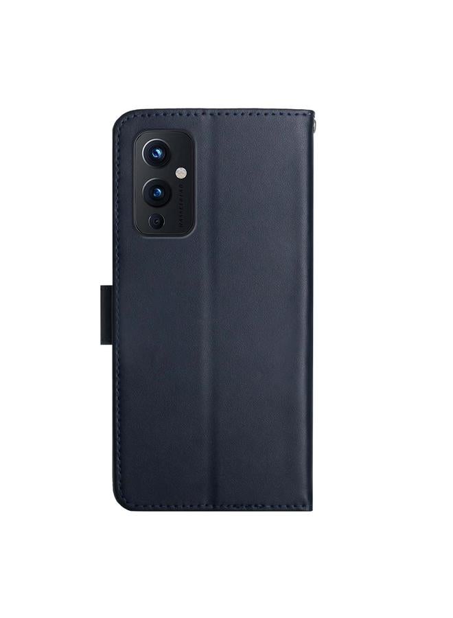 S-TOP Case For OnePlus 9 Genuine Leather Fingerprint-proof Horizontal Flip Phone Case - Image 3