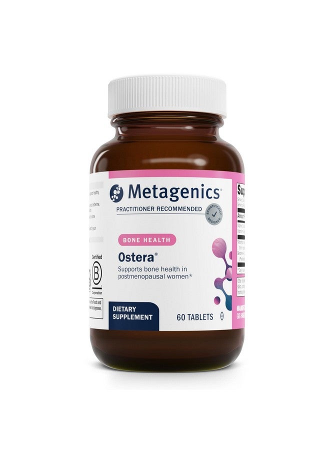 Metagenics Ostera - Healthy Bone Remodeling* - Bone Support Supplements for Women* - with Vitamins D & K, Berberine Hydrochloride - Gluten-Free - for Postmenopausal Women - 60 Tablets - Image 1
