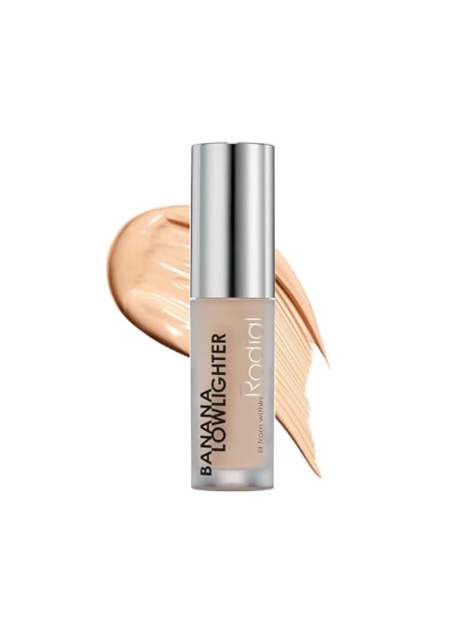 Rodial Banana Lowlighter Travel Size Liquid Concealer Color Corrector 005 fl oz With Hyaluronic Acid Vitamin E Caffeine for Dark Circles Mini Yellow Under Eye Brightener for Lightweight Finish - Image 1