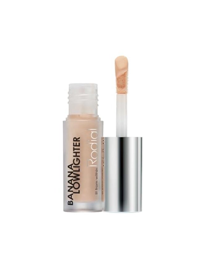 Rodial Banana Lowlighter Travel Size Liquid Concealer Color Corrector 005 fl oz With Hyaluronic Acid Vitamin E Caffeine for Dark Circles Mini Yellow Under Eye Brightener for Lightweight Finish - Image 3
