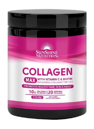 Collagen Max Powder Type 1 And 3 With Vitamin C And Biotin