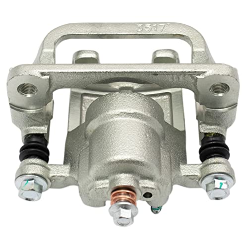 TRQ Rear Brake Caliper Set Brake Hose Compatible with 2007-2008 Nissan Maxima - Image 5